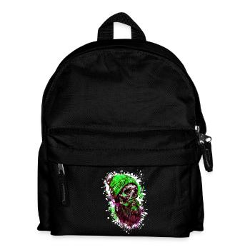 Lumberjack Skull - Kids' Backpack - black - Front