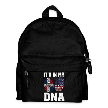 Drapeau de la République dominicaine Dom Rep Pride - Sac à dos Enfant - noir - Devant