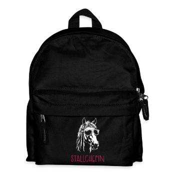 Gérant d’écurie - Sac à dos Enfant - noir - Devant