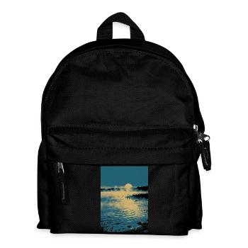 Plöner See Sunrise - Kids' Backpack - black - Front