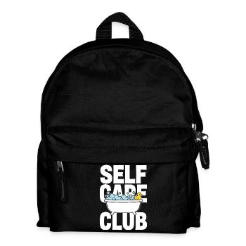 Self Care Club mit Schaumbad und Ente - Kinder Rucksack - Schwarz - Vorne