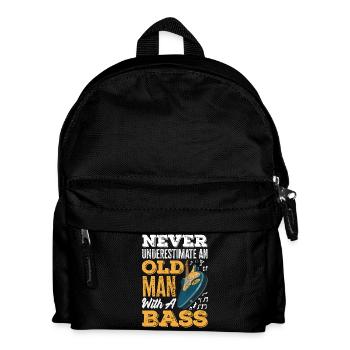 Funny Musician - Kids' Backpack - black - Front