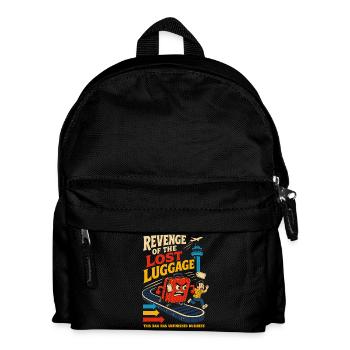 Revenge of the Lost Baggage - Kids' Backpack - black - Front
