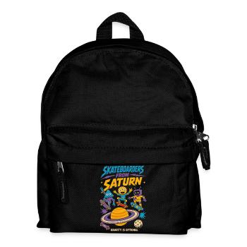 Skateboarders from Saturn - Kids' Backpack - black - Front