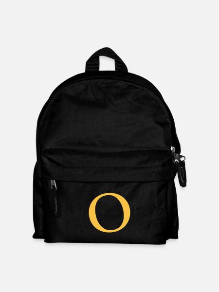 O - Kinder Rucksack - Schwarz