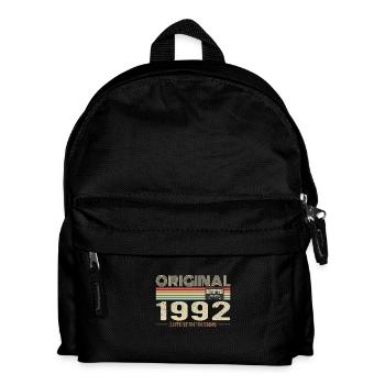 Original 1992 Vintage 1992 Retro Birthday 1992 - Kids' Backpack - black - Front