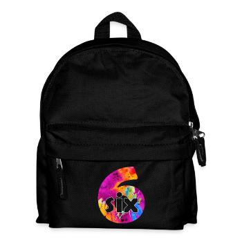 SIX 6 YEAR BOY 6TH BIRTHDAY - Kids' Backpack - black - Front
