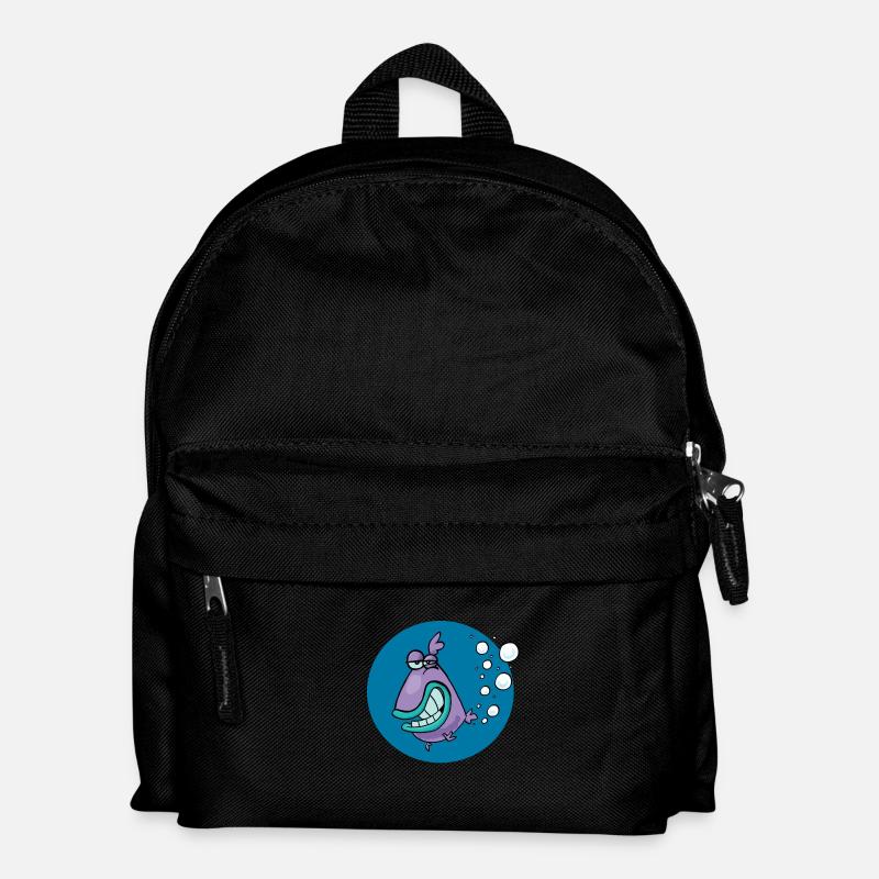 Parpy poisson - Sac à dos Enfant - noir