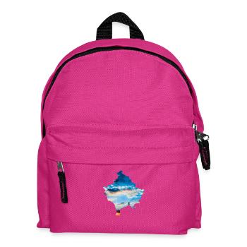 Kosova Klimbing - Sac à dos Enfant - fuchsia - Devant