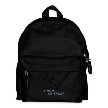 fechten_122012_b_2c - Kids' Backpack - black - Front