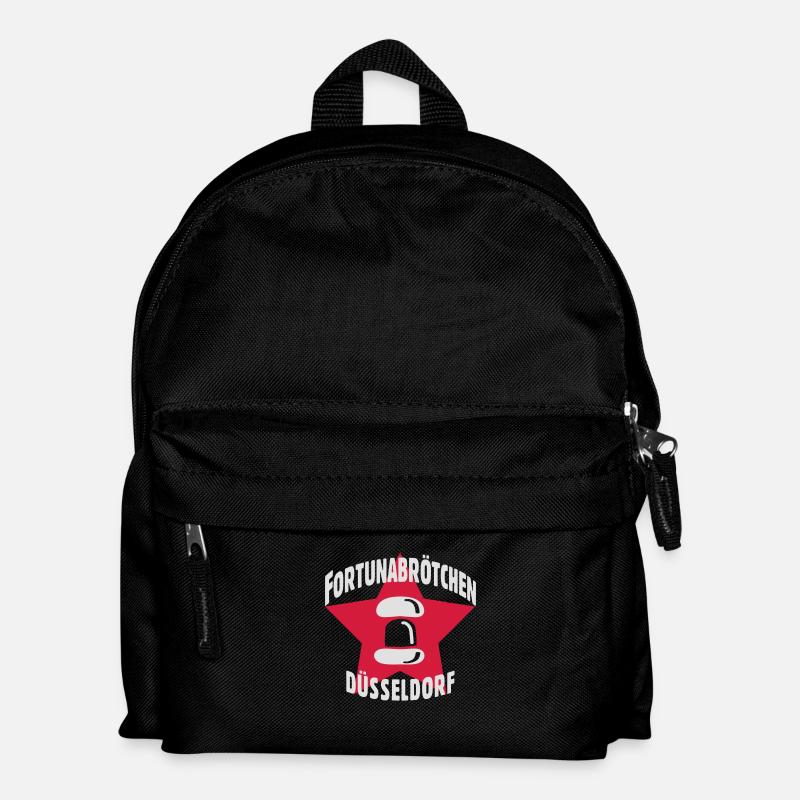 Fortunabrötchen Düsseldorf Stern - Kinder Rucksack - Schwarz