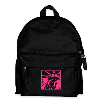 Statue de la Liberté - Sac à dos Enfant - noir - Devant