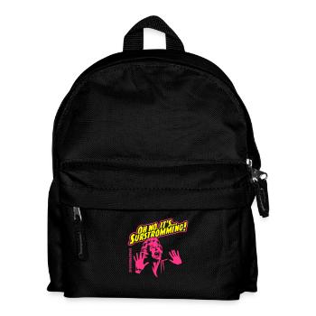 Surströmming T Shirt für Stinkefisch Fans - Kinder Rucksack - Schwarz - Vorne