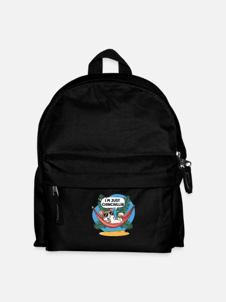 Chinchillin Relaxer - Kinder Rucksack - Schwarz