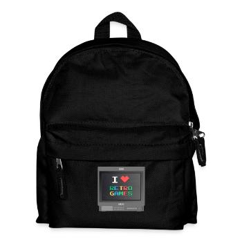 PVM Lover - Retrogames (Noir) - Sac à dos Enfant - noir - Devant