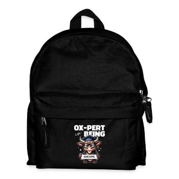 OX PERT DANS ÊTRE GÉNIAL - Sac à dos Enfant - noir - Devant