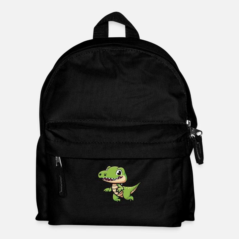 Düwex – Your cool dinosaur look - Kids' Backpack - black