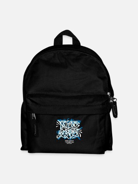 Streetwear Urban Graffiti - Kinder Rucksack - Schwarz
