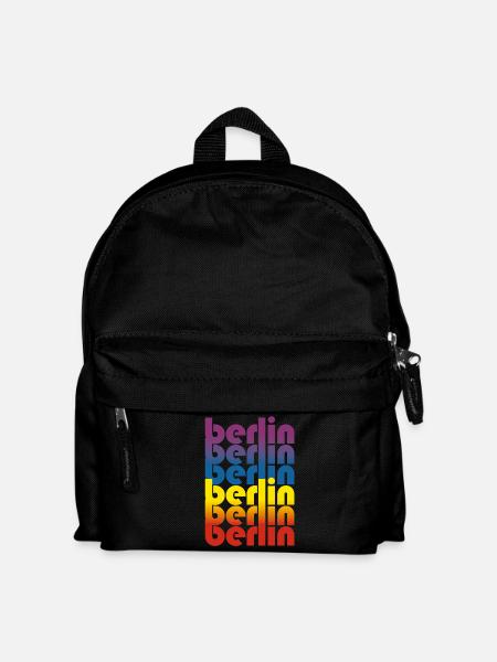 Berlin Berlin - Kinder Rucksack - Schwarz