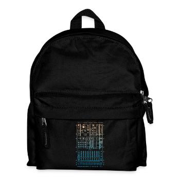 Modular Synth - Kids' Backpack - black - Front