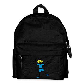 Collez le chiffre - Sac à dos Enfant - noir - Devant