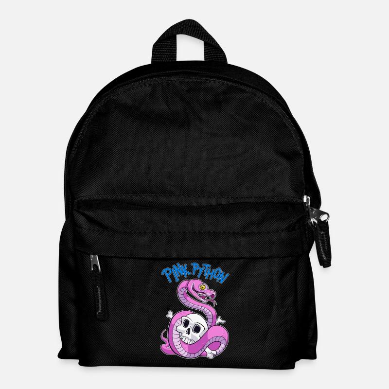 Pink Python (Blue) - Sac à dos Enfant - noir