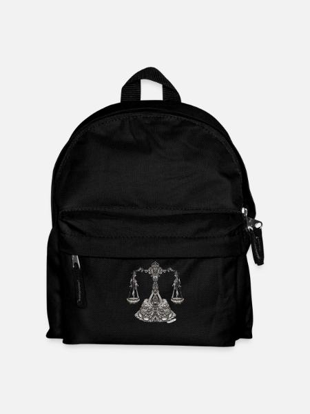 Libra Zodiac - Kids' Backpack - black