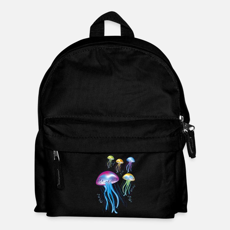 méduses - Sac à dos Enfant - noir