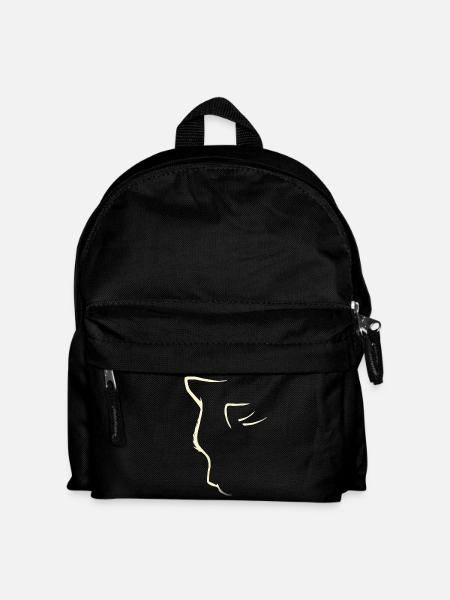 Silhouette de chat t-shirt I chats t - Sac à dos Enfant - noir