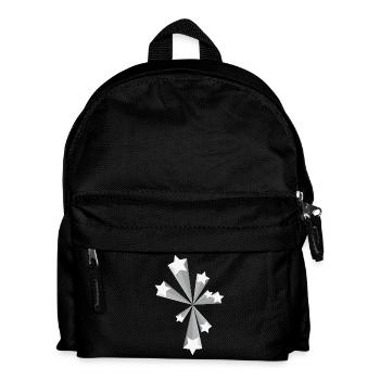 Flying stars star flying star star - Kids' Backpack - black - Front