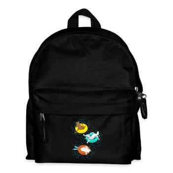 Chill Out - Kinder Rucksack - Schwarz - Vorne