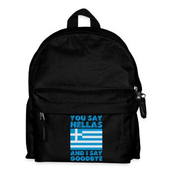 Hellas revoir - Sac à dos Enfant - noir - Devant