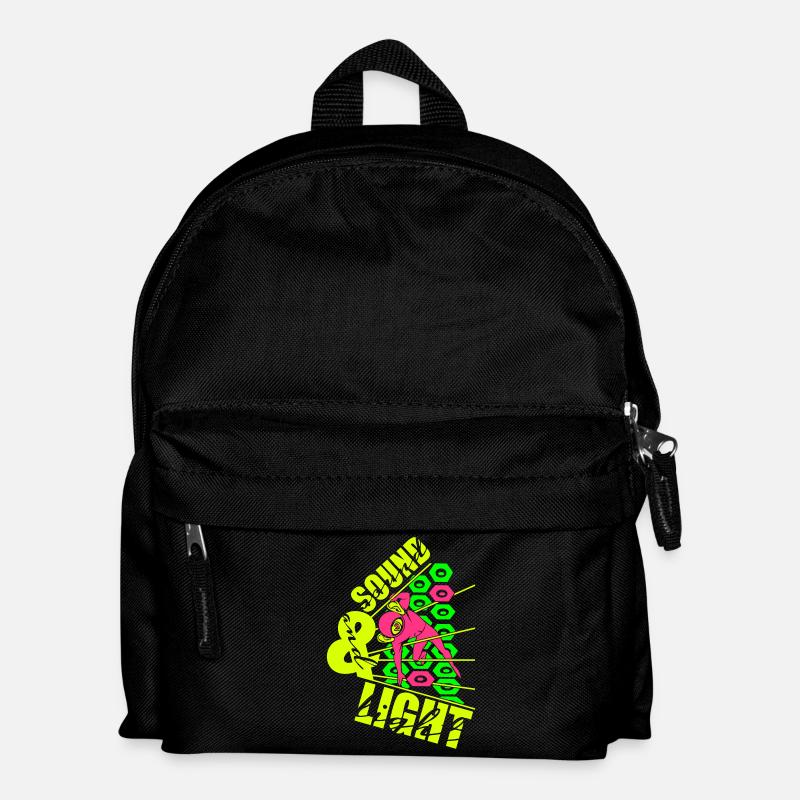 Musik: Sound&Light - Kinder Rucksack - Schwarz