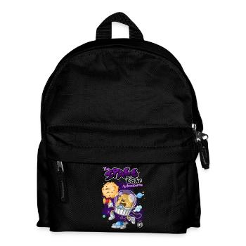 Space cake - Kids' Backpack - black - Front