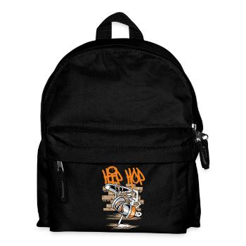 Breakdance B-Boy Streetdance Design Hip Hop Danse - Sac à dos Enfant - noir - Devant