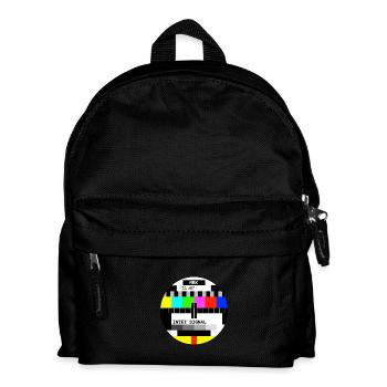 no signal - Kids' Backpack - black - Front