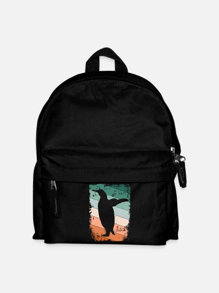Penguin Penguins - Kids' Backpack - black