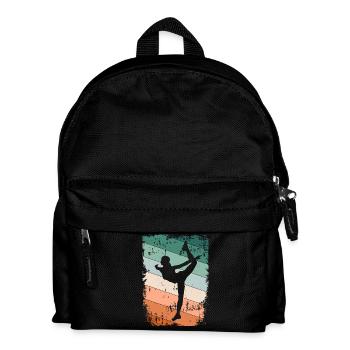 Ballerine danseuse - Sac à dos Enfant - noir - Devant