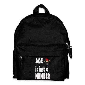 Age is just a number - Kids' Backpack - black - Front