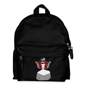 Geisha des démons japonais - Sac à dos Enfant - noir - Devant