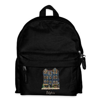 Idstein, Leaning House, Taunus Hesse, Germany - Kids' Backpack - black - Front