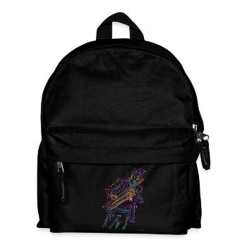 Jazz Sax - Kids' Backpack - black - Front
