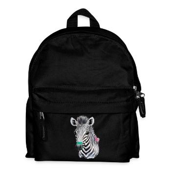 Zeba foals - Kids' Backpack - black - Front