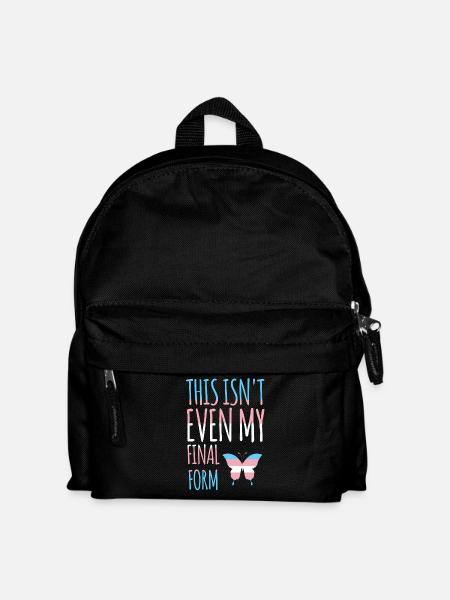 LGBT Pride Month - Transgender - Kids' Backpack - black