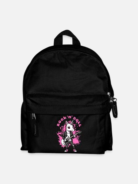 Licorne Rock 'n' Roll - Sac à dos Enfant - noir