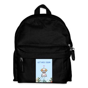 Get well soon gift - Kids' Backpack - black - Front