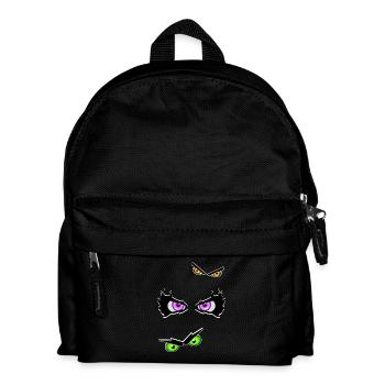 Halloween eyes evil - Kids' Backpack - black - Front