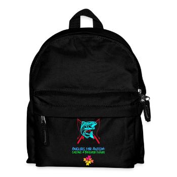 Anglers For Autism Casting a Brighter Future - Kids' Backpack - black - Front