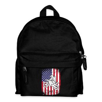 Motocross MX Supercross Enduro Dirt Bike - Sac à dos Enfant - noir - Devant