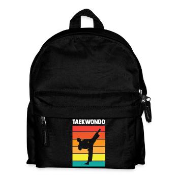 Taekwondo - Kids' Backpack - black - Front